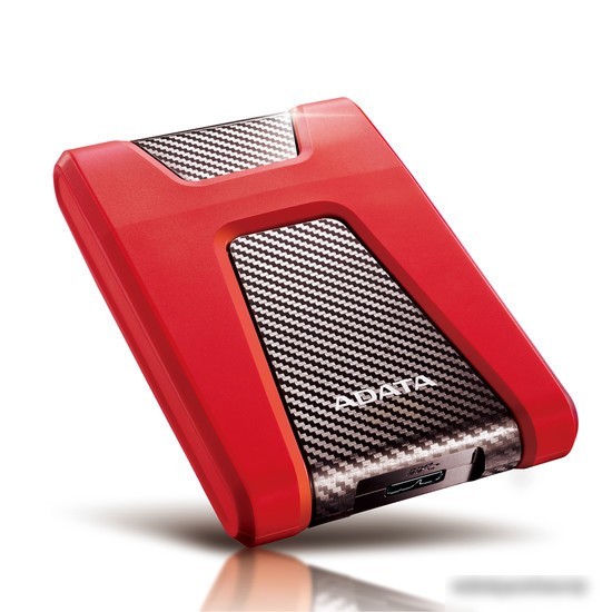 Внешний жесткий диск A-Data DashDrive Durable HD650 2TB (красный)