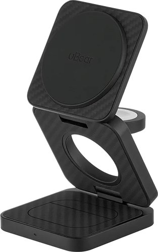 Беспроводное зарядное uBear Balance 3-in-1 Kevlar WL17BL31-AW