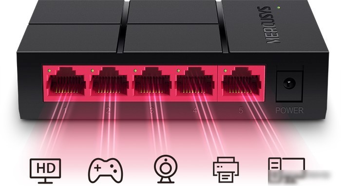 Коммутатор Mercusys MS105G