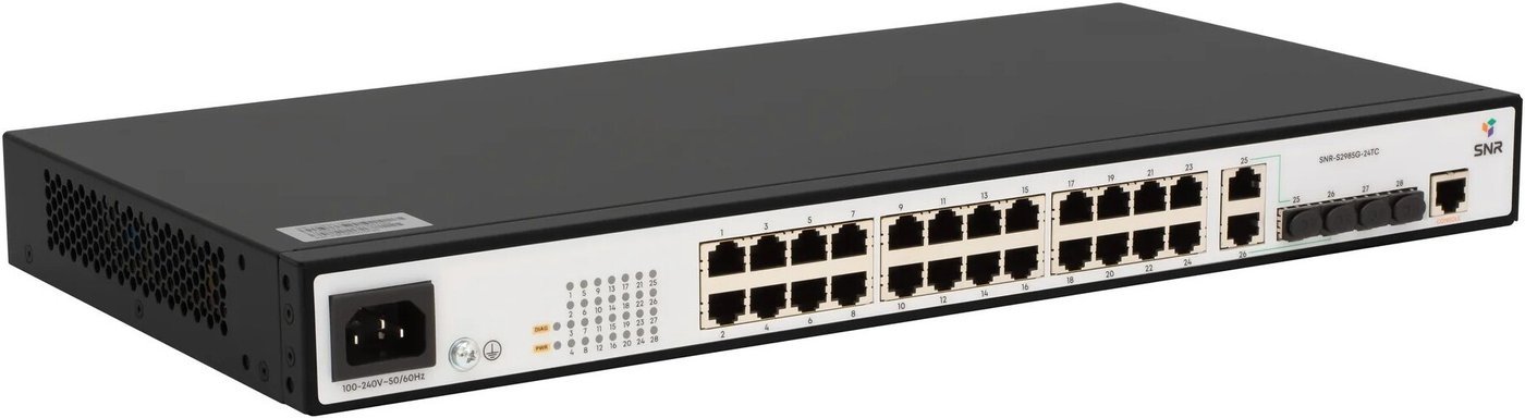Управляемый коммутатор 2-го уровня SNR SNR-S2985G-24TC