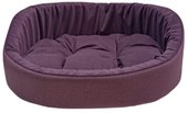 Лежак Homepet Montana №1 83755 (43x38x15см, насыщенный виноград)