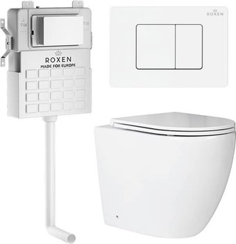 Унитаз приставной Roxen Attach 868669