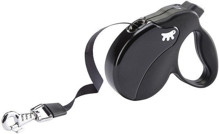 Поводок-рулетка Ferplast Amigo S 75712017 (черный)