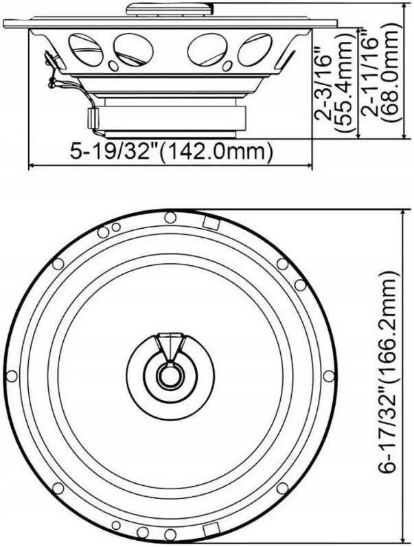 Коаксиальная АС JBL Stage1 62F