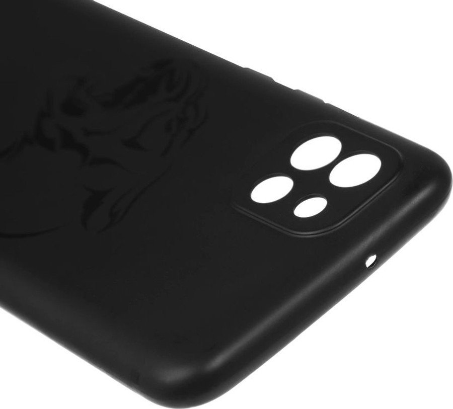 Чехол для телефона BoraSCO ArtWorks для Samsung Galaxy A03 50945 (черный/рисунок)