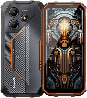 Телефон Oscal Marine 2 4GB/64GB (оранжевый)