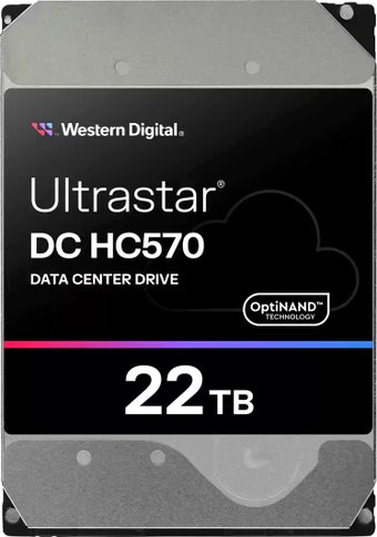 Жесткий диск WD Ultrastar DC HC570 22TB WUH722222ALE604