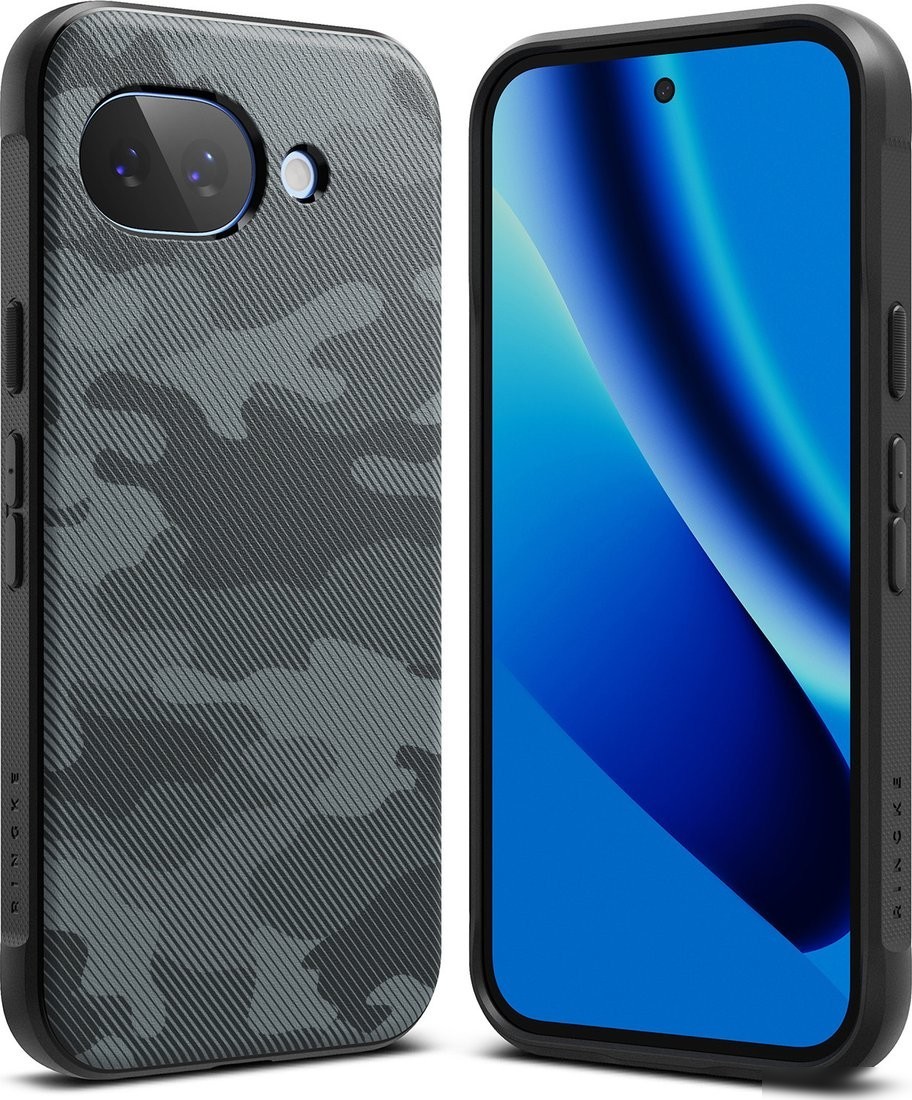 Чехол для телефона Ringke Onyx для Pixel 10a (Camo Black)
