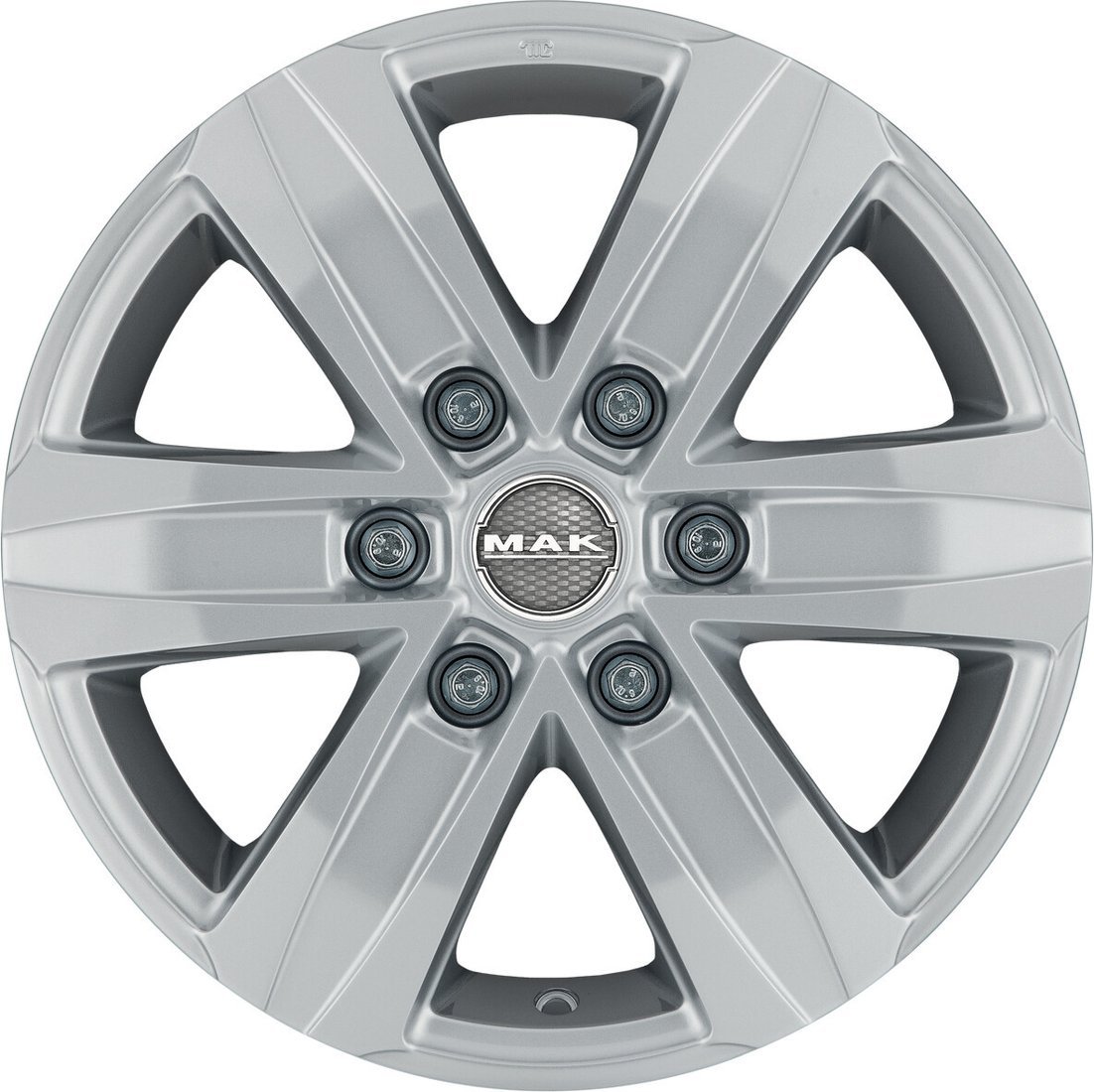 Литые диски MAK Stone 6 16x6.5" 6x130мм DIA 84.1мм ET 54мм Silver