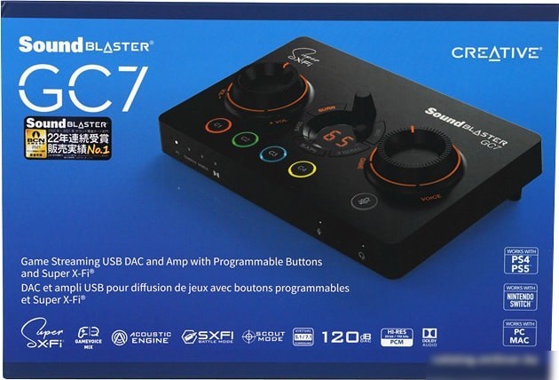 Внешняя звуковая карта Creative Sound Blaster GC7