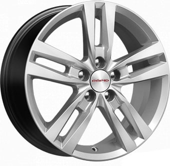Литые диски K&K Rassvet 16x6.5" 5x114.3мм DIA 66.1мм ET 50мм Cильвер