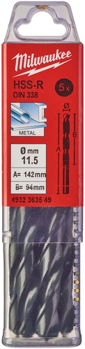 Набор оснастки Milwaukee 4932363549 (5 предметов)