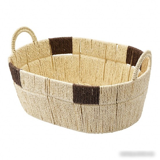 Корзина Tkano Ethnic Bodhran Chocolate TK24-ST-BA0011 (р-р M)