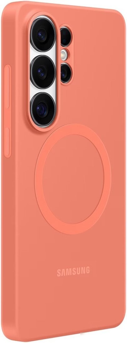 Чехол для телефона Samsung Silicone Magnet Case для Samsung Galaxy S26 Ultra (коралловый)