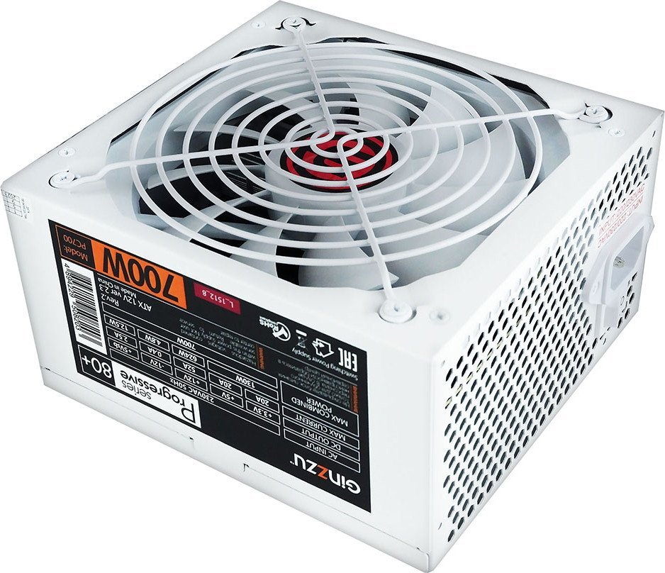 Блок питания Ginzzu PC700 (белый)
