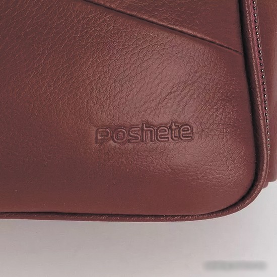Городской рюкзак Poshete 827-254185-BRD (бордовый)