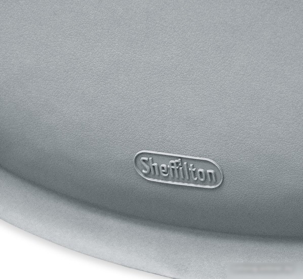 Стул Sheffilton SHT-S75 (серый/хром лак)