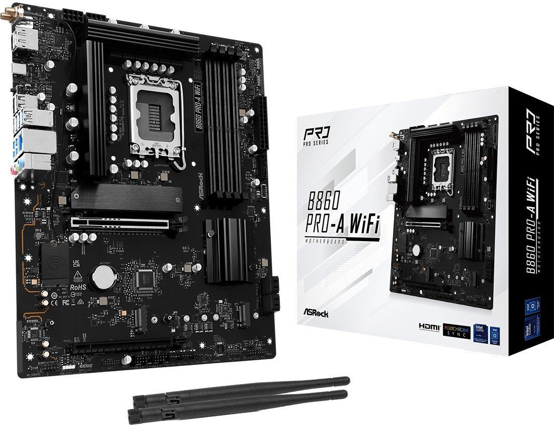 Материнская плата ASRock B860 Pro-A WiFi
