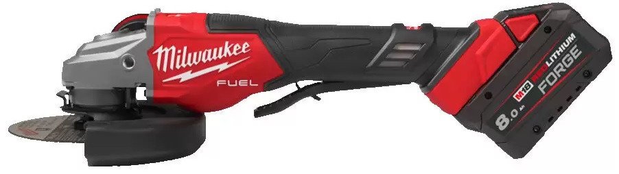 Угловая шлифмашина Milwaukee M18 FHSAG125XPDB2-802X 4933493418 (с 2-мя АКБ, кейс)