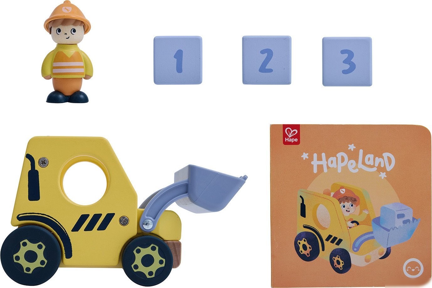 Развивающая игра Hape Бульдозер E3439_HP