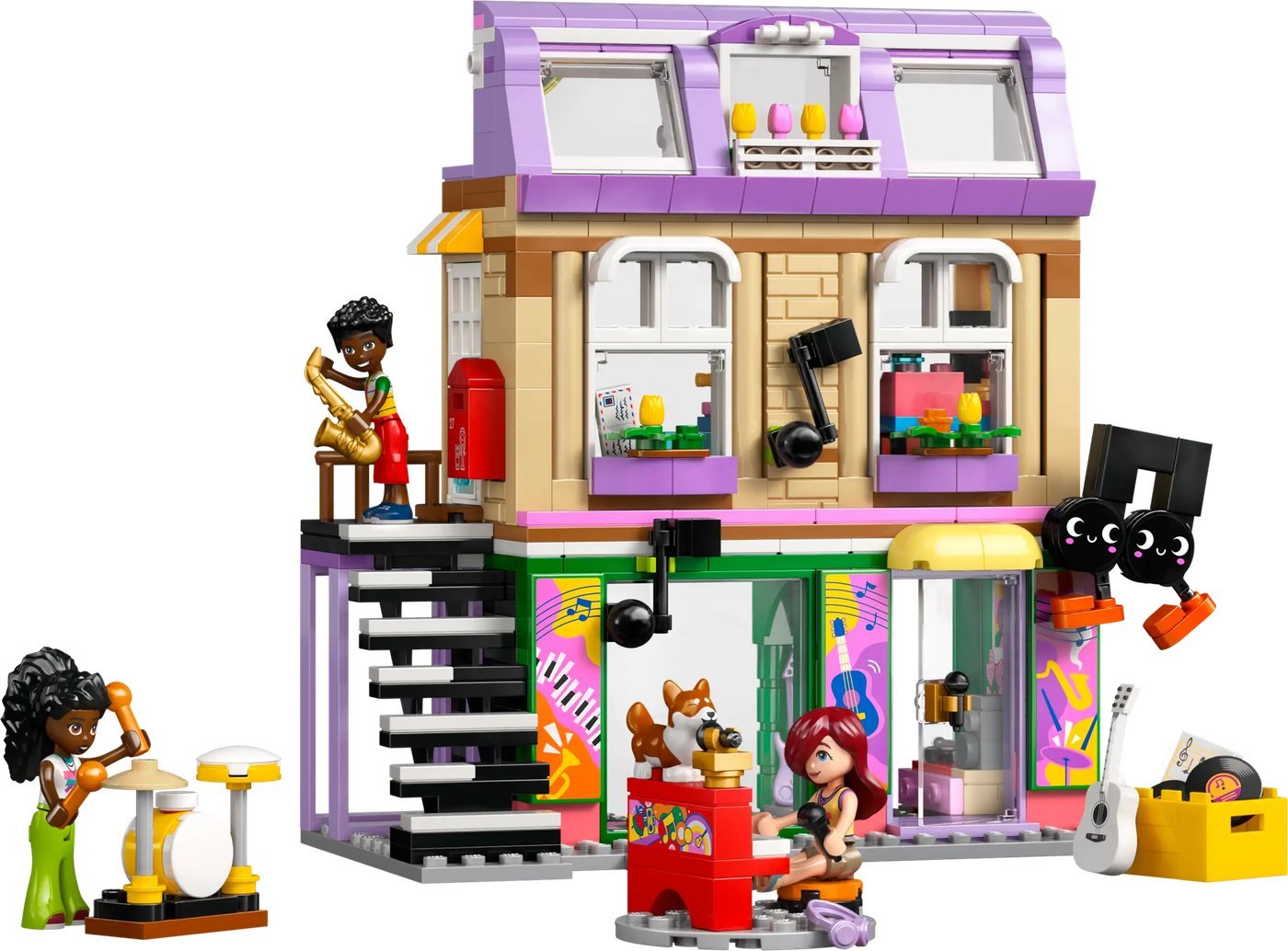 Конструктор LEGO Friends Музыкальный магазин и квартира 42653