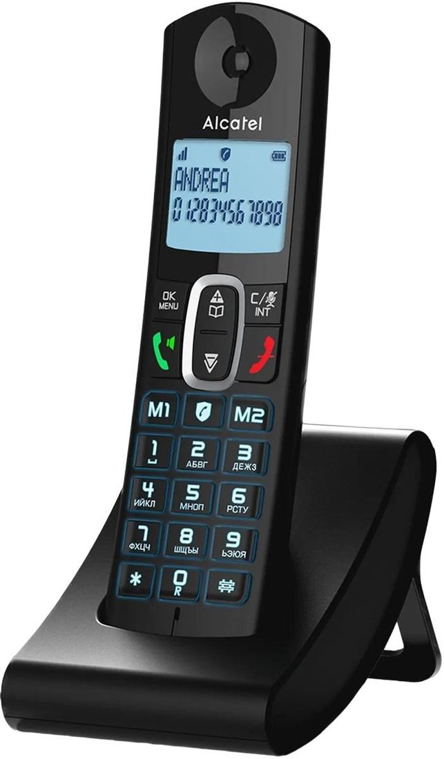 Радиотелефон Alcatel F685 (черный)