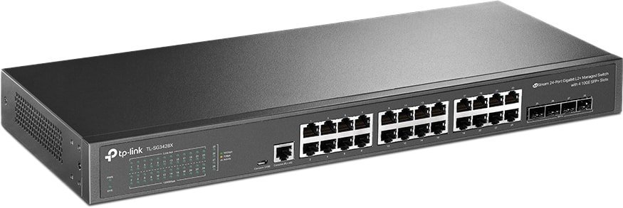Управляемый коммутатор уровня 2+ TP-Link TL-SG3428X