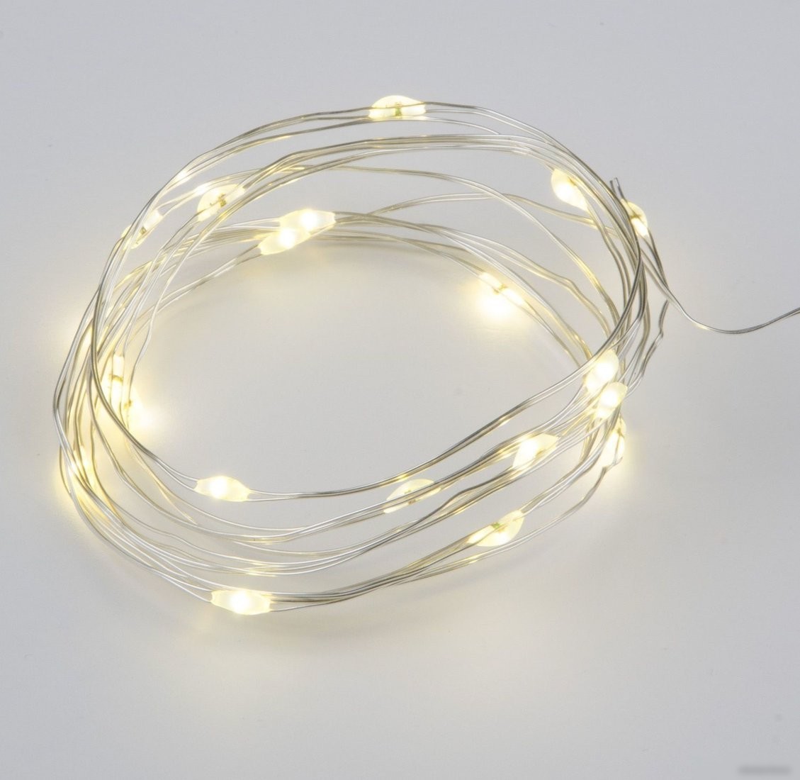 Гирлянда роса Uniel ULD-S0200-020/SСB/2AA WARM WHITE IP20 DEW UL-00007183