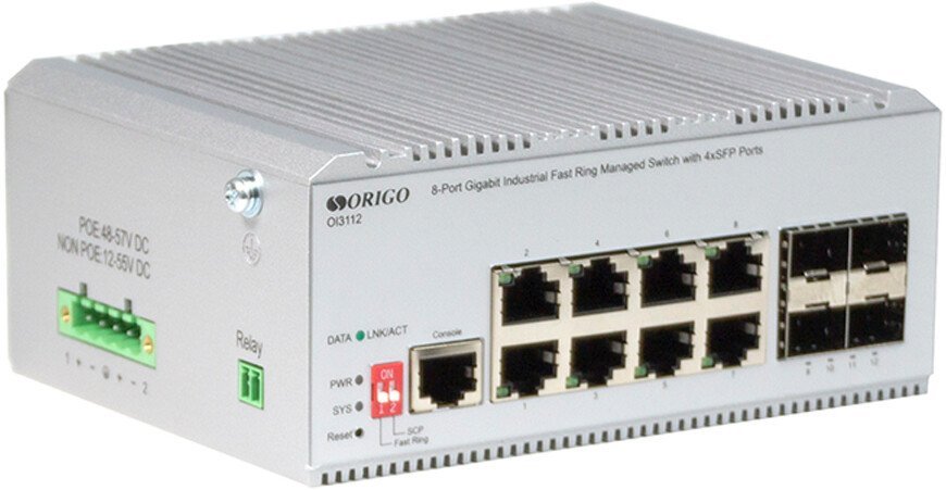 Управляемый коммутатор уровня 2+ Origo OI3112/A1A
