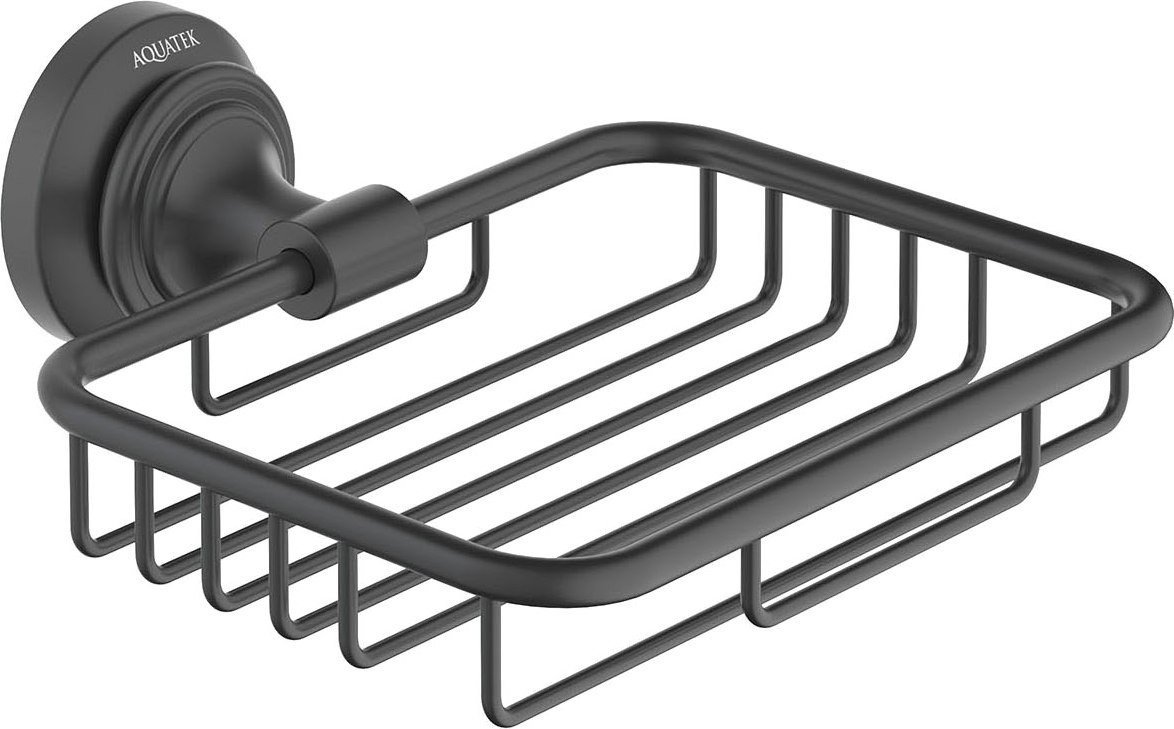 Мыльница Aquatek Классик AQ4533MB (черный матовый)