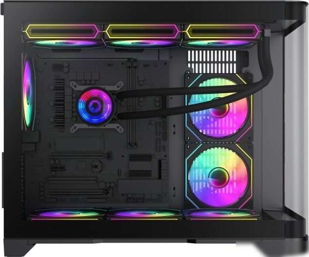 Корпус GameMax HYPE-M BK (черный)
