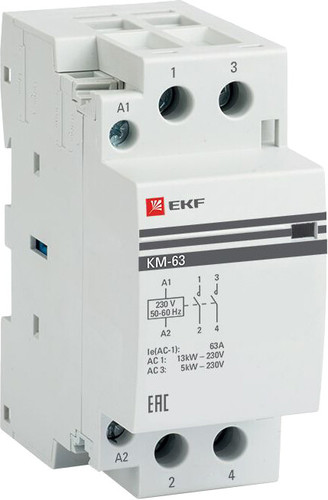 Контактор EKF PROxima km-2-63-20