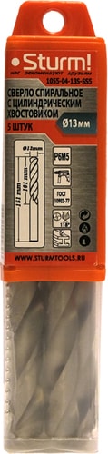 Набор сверл Sturm 1055-04-13S-SS5