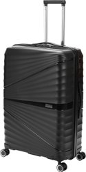 Чемодан-спиннер Torber Nevo T2207L (черный)