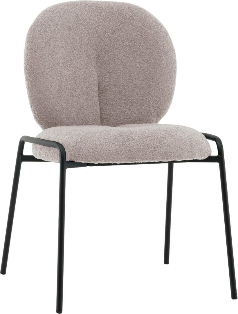 Стул Stool Group Моллек AV 438-Fl81-9005 (букле светло-серый)