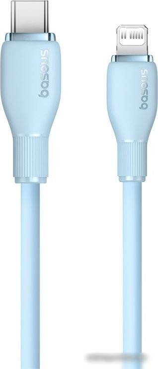 Кабель Baseus Pudding Series USB Type-C - Lightning (2 м, голубой)