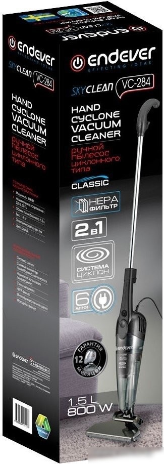 Пылесос Endever SkyClean VC-284