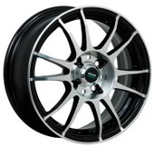Литые диски Megami MGM-3 15x6" 4x100мм DIA 54.1мм ET 48мм BKF