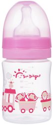 Бутылочка для кормления Sun Delight 31565 (160 мл, розовый)