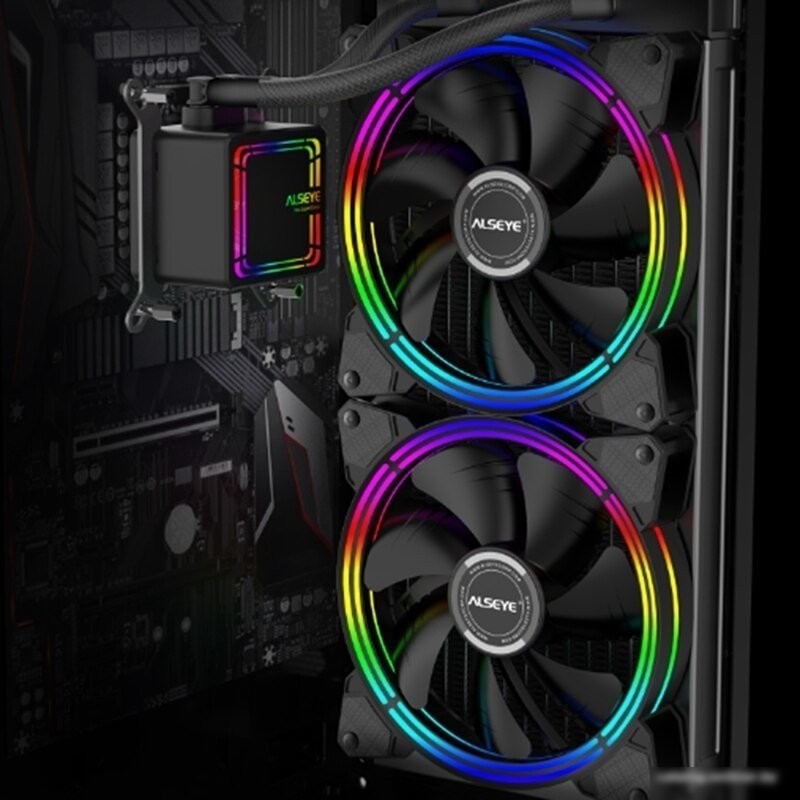 Система жидкостного охлаждения для процессора ALSEYE H280
