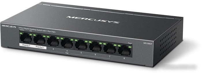 Неуправляемый коммутатор Mercusys MS108GP