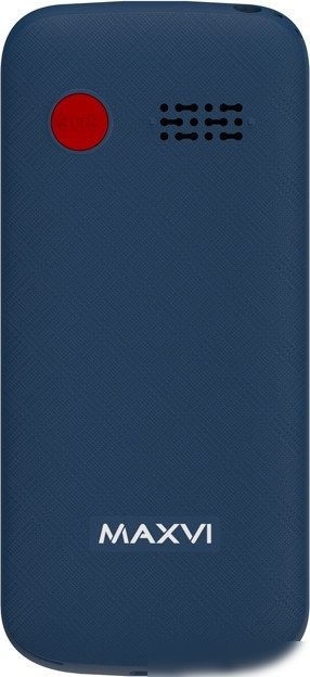 Кнопочный телефон Maxvi B100i (синий)
