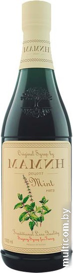 Сироп Мамин рецепт Мята 1л Сироп Мамин рецепт Мята 1л