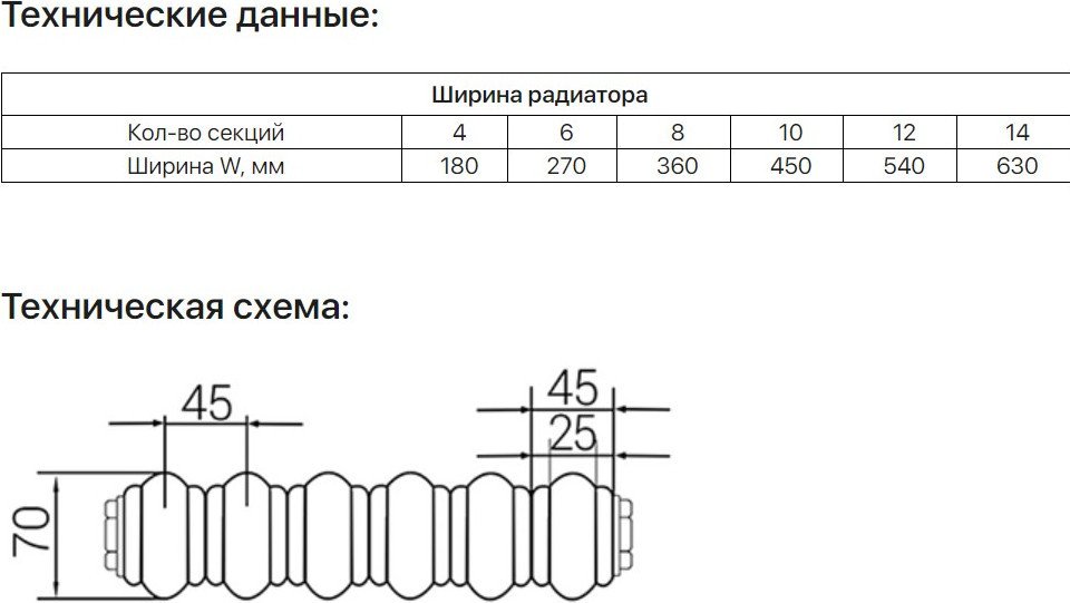 Стальной панельный радиатор Faberg Extra 2 универсальное подключение (черный матовый RAL-9005, 5 секций)