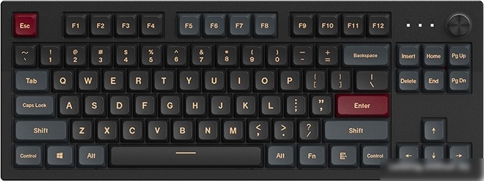Клавиатура Montech MKey TKL Darkness MK87DR