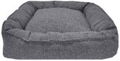 Лежак Homepet 82868 (50x45x15см, графит)