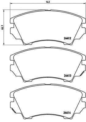 Brembo P59055