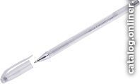 Ручка гелевая Crown HJR-500GSM (металлик серебристый)