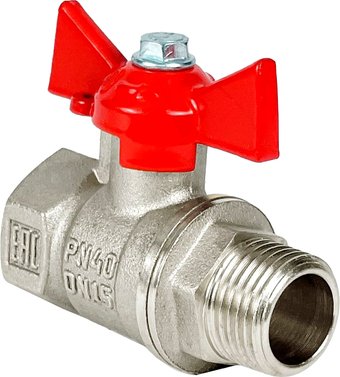 Шаровый кран Valfex ВР/НР 1 1/4" VF.218.NB1.114.N/P59 (ручка-бабочка)