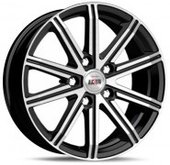 Литые диски Alcasta M64 17x7" 5x108мм DIA 65.1мм ET 43мм BKF